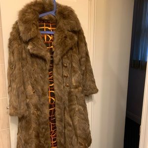 Rabbit Fur Coat